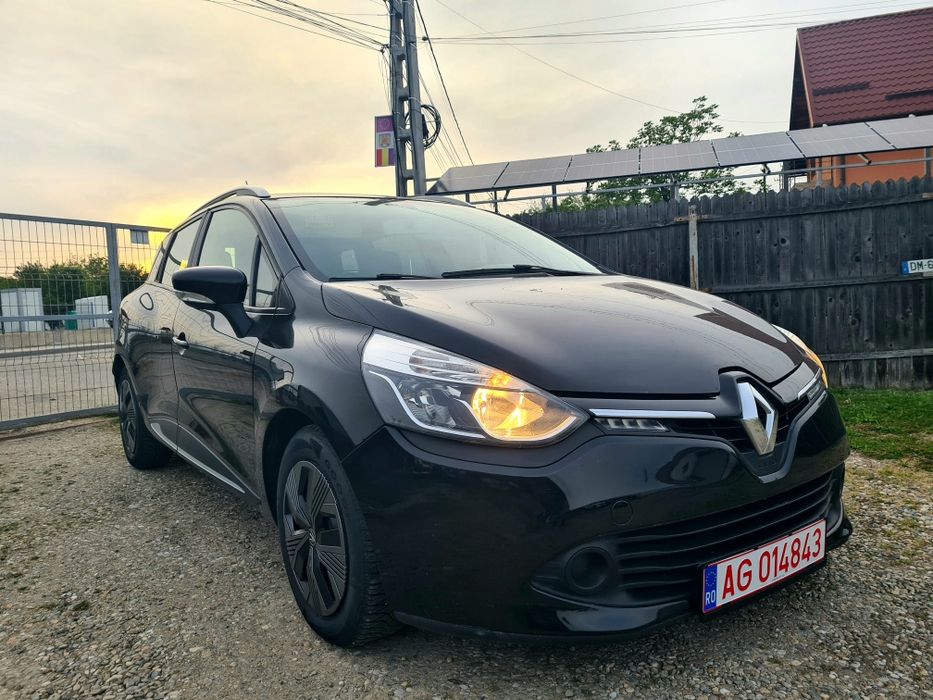 Renault Clio IV-1.5 Dci90/an 2014/euro 5/Rar efectuat/nr rosii/Ac  navi/rate Tbi