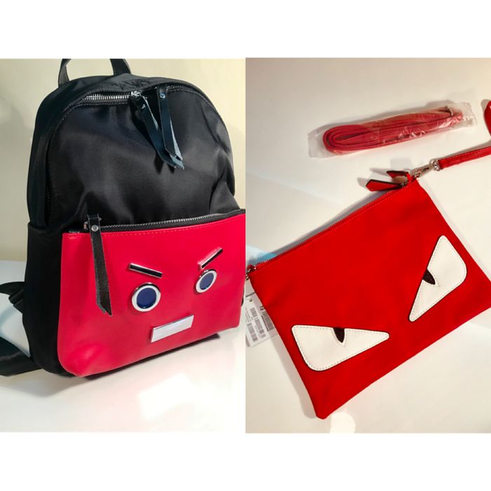 Малка дамска раница Fendi  подарък клъч