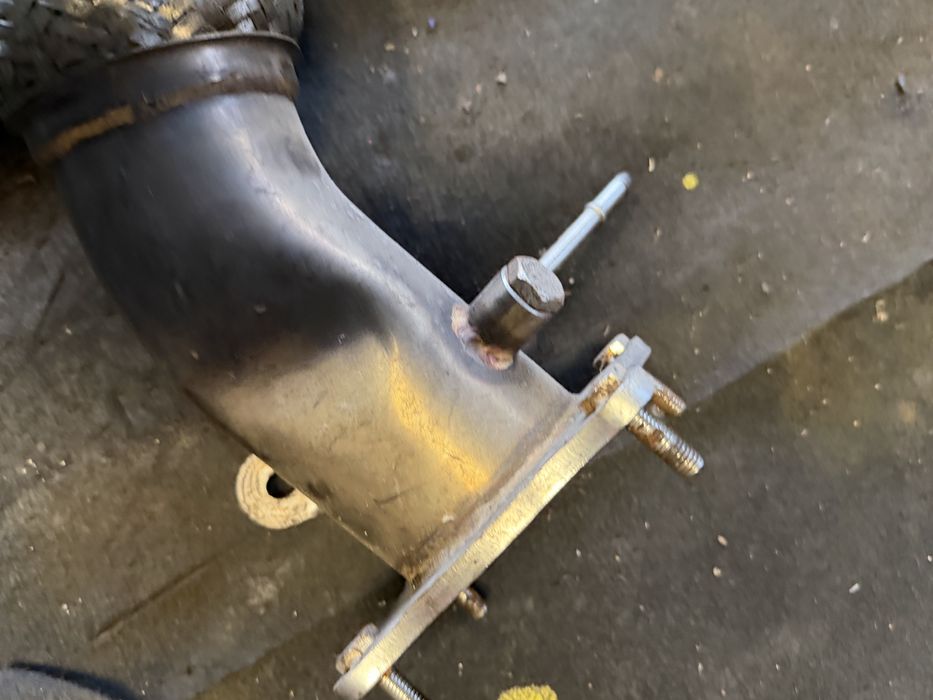 Даунпайп Down pipe dump pipe 3.0 V6 313 Engine A6 / A7 C7 битди Bitdi