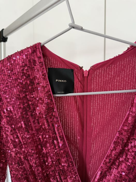 Официална рокля с пайети Pinko