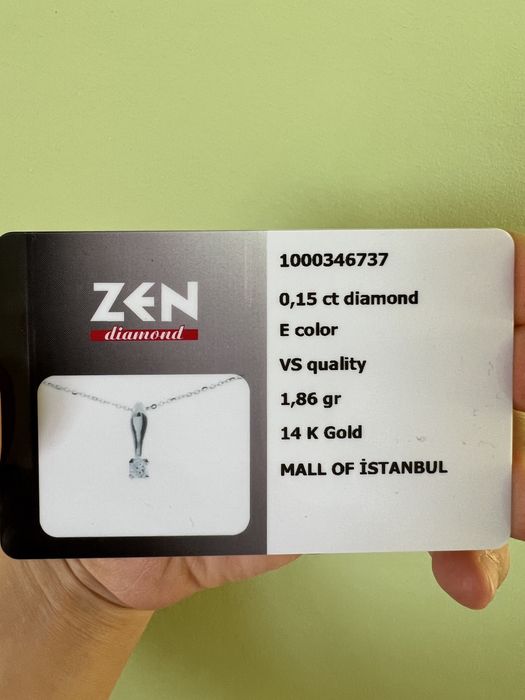 Бриллиант Серьги и Колье от ZEN