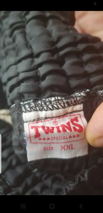 Pantaloni kickboxing Muay thai Twins originali marime XXL