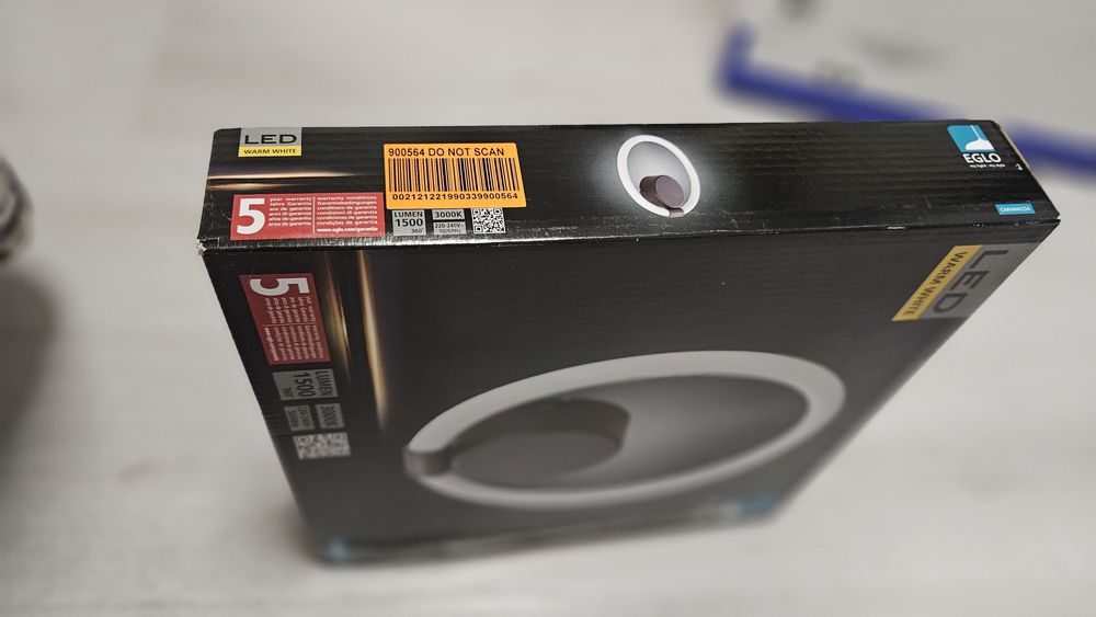 Aplica Led Eglo Caranacoa 11,5w, 1500 lumeni, lumina calda