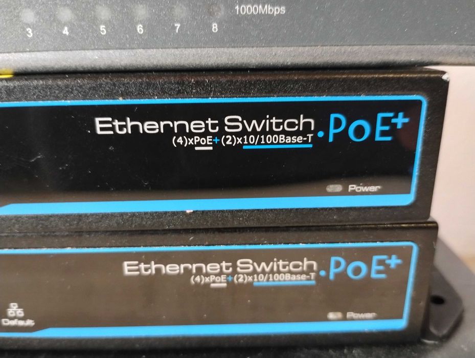 Lot 7 броя POE Switch Utepo TP-link Dahua