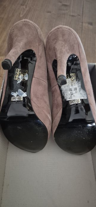 Pantofi piele întoarsă