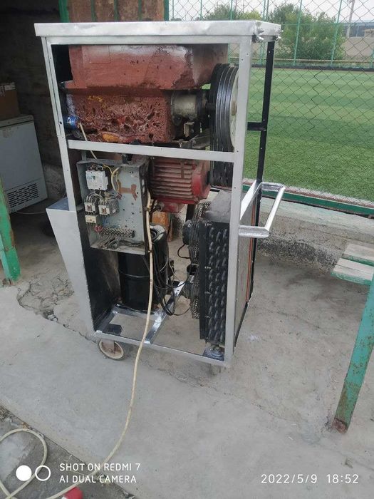 muzqaymoq apparat 380v 2 камерали германия