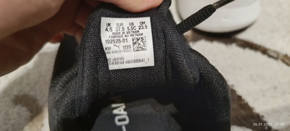 Papuci sport negri Puma