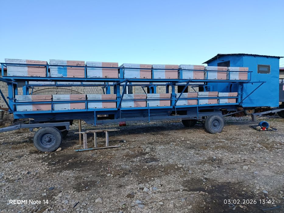 Асалари прицепи сотилади ариси билан бирга 45 оила барча жихозла