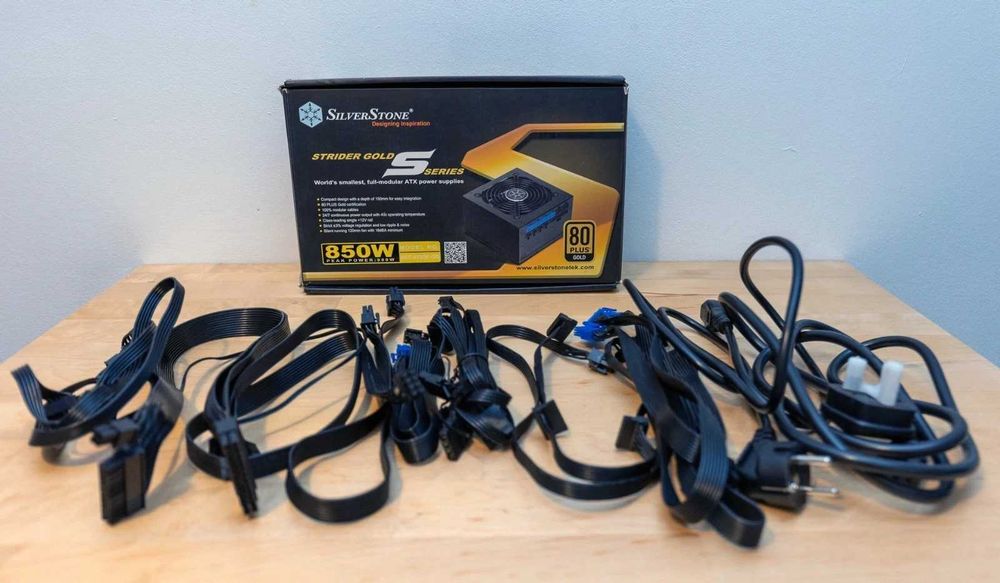 модулно захранване SilverStone Strider Gold S 850W 80+ Gold