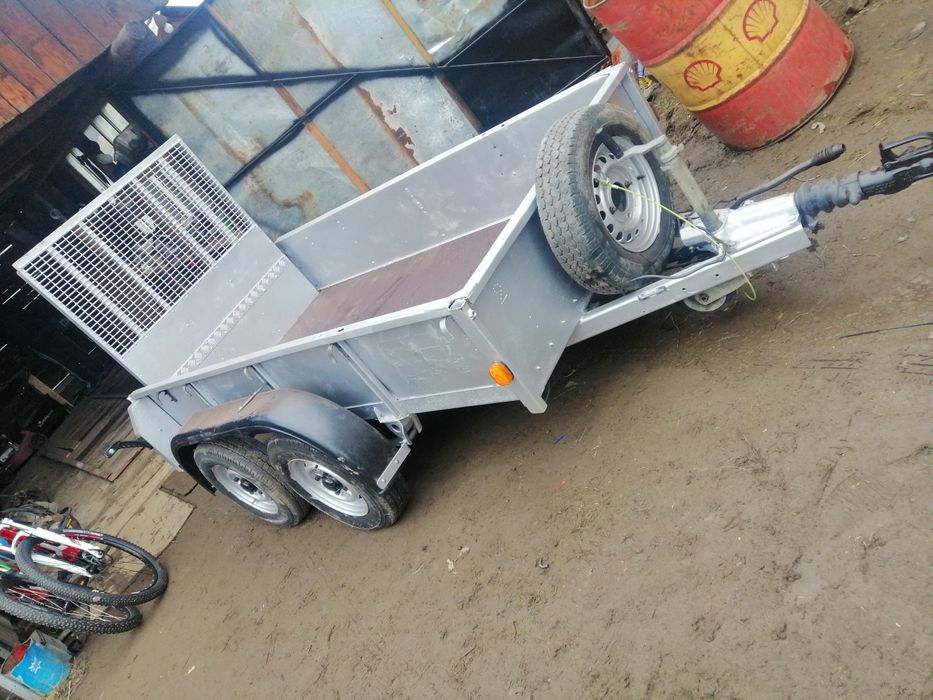 Remorca excavator, utilaje agricole 2600kg înmatriculată