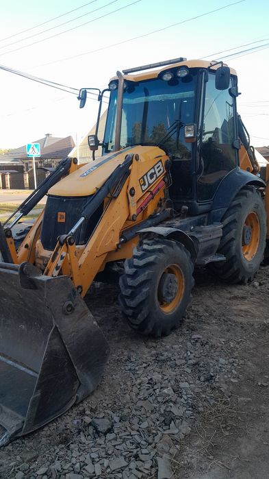 Экскаватор погрузчик 3в1 петушок