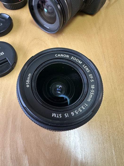 Фотографски комплект - Canon 750D + 3 обектива