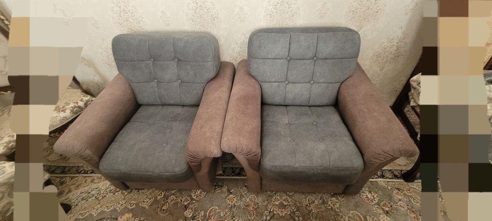 Диван-кровать+ кресла.  Divan-krovat + 2 ta kreslo