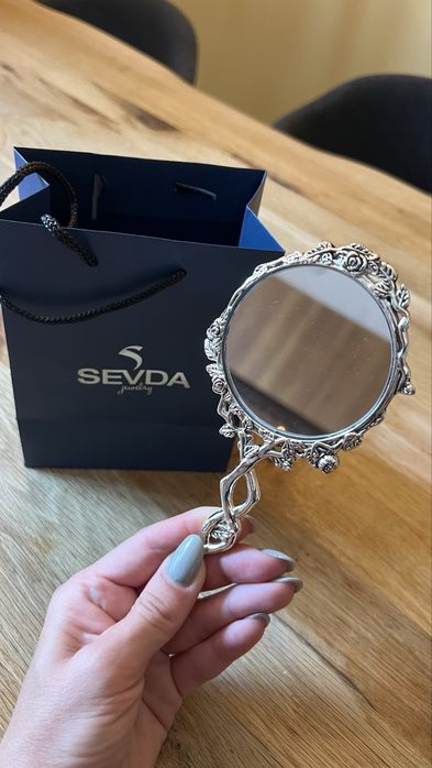 Cercei eleganti si oglinda nunta