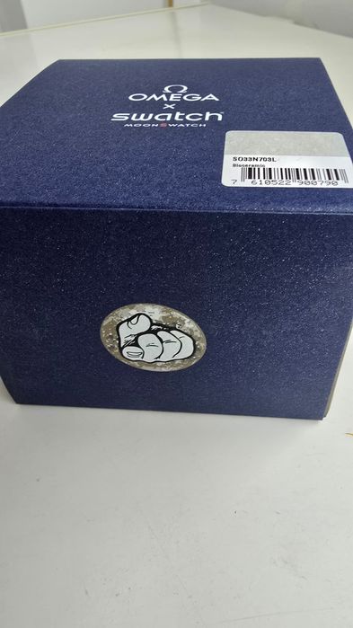 Swatch Omega Mission to Earthpase Moonshine Gold 
Ce