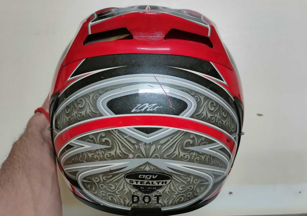 Мото каска AGV STEALTH DOT размер XL 61-62 Family Name OF23