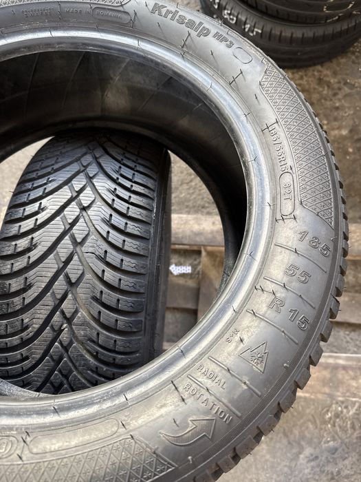 # 2x Anvelope Iarna 185/55 r15 Kleber Krisalp Hp3 Dot 2024 8mm nou