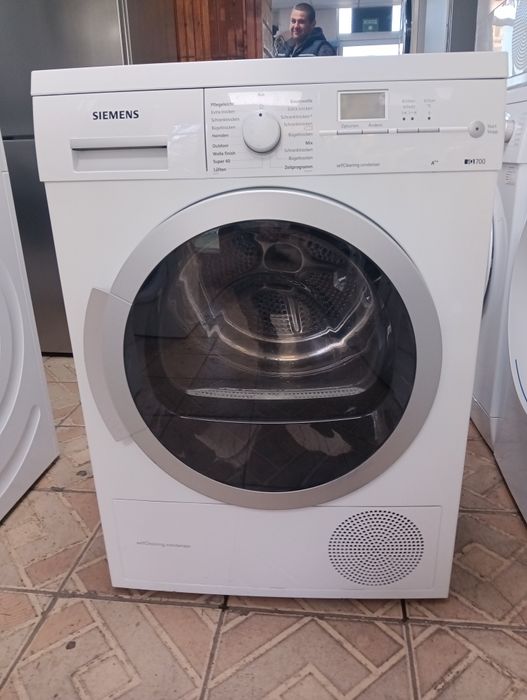 Сушилня с термопомпа Сименс Siemens IQ 700 A++ 8кг 2 години гаранция