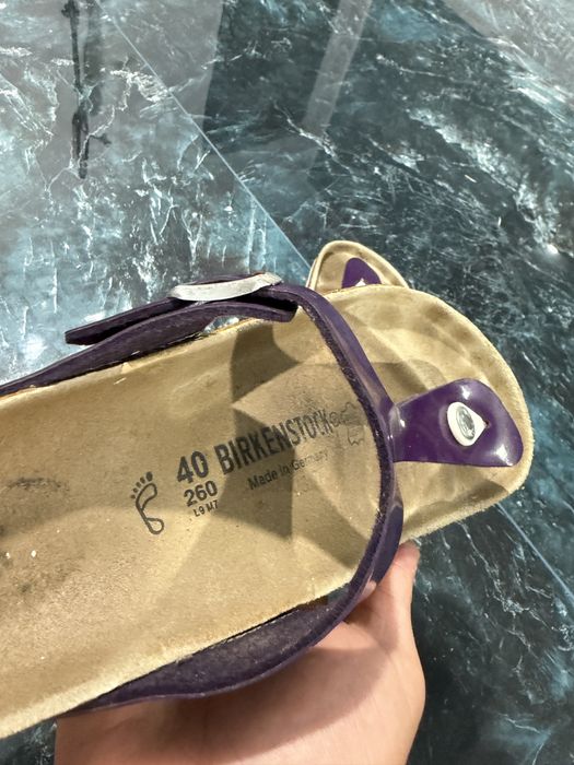 Birkenstock Gizeh Patent Avai Purple