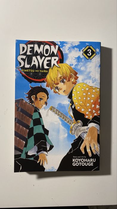 Manga demon slayer volumele 1-4