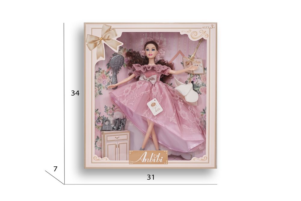 Красивая кукла модель, классическая.