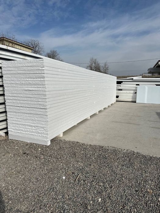 Sendvich panel/сэндвич панель/prof nastil panel. Доставка. Установка