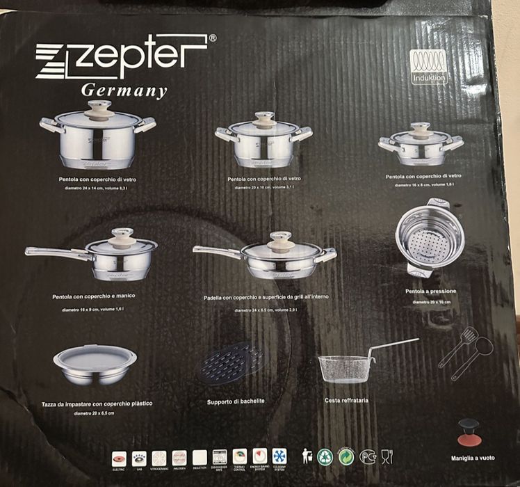 Набор кастрюлей Zepter