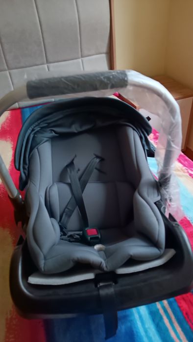 Авто люлька серый