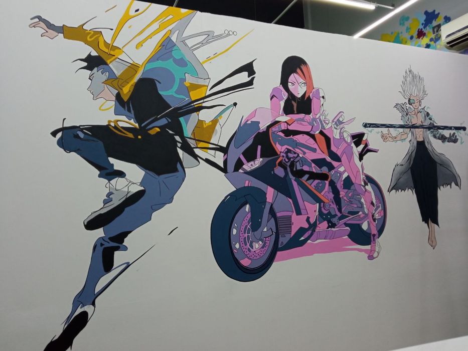 Қабырғаға көркем сурет салу | Муралдар | Граффити