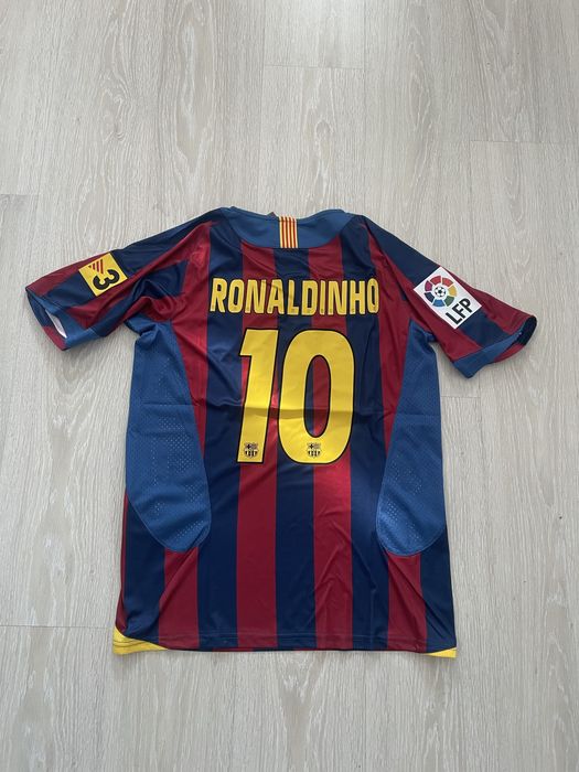 Tricou fotbal Nike FC Barcelona - Ronaldinho 2006