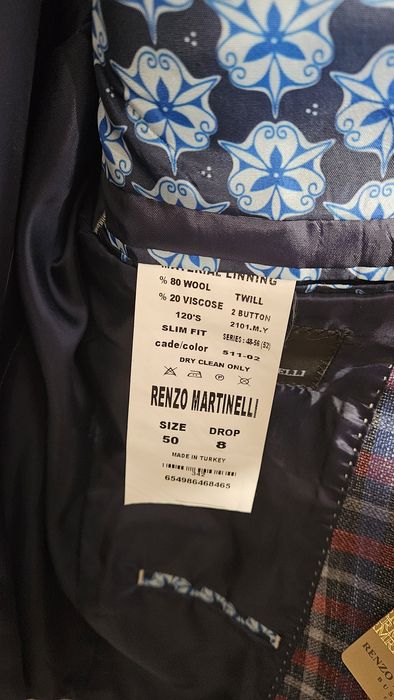 Пиджак Renzo Martinelli новый