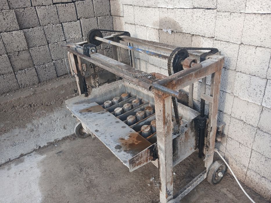 Shlakablok qolib ishtilgan ishga tayyor