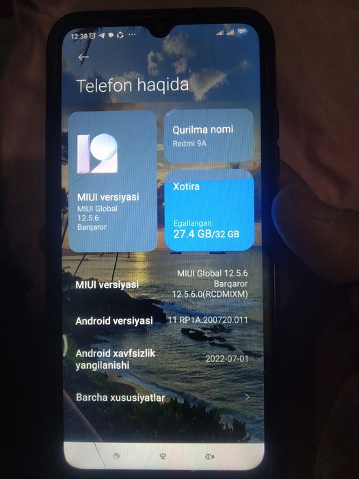 2 Ta Telefon Sotiladi Redmi 9 A Redmi 6 pro.