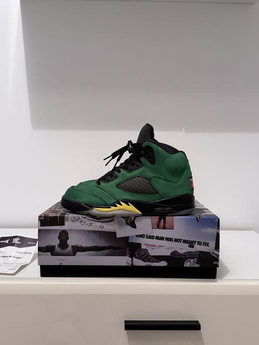 Nike air jordan retro 5 oregon