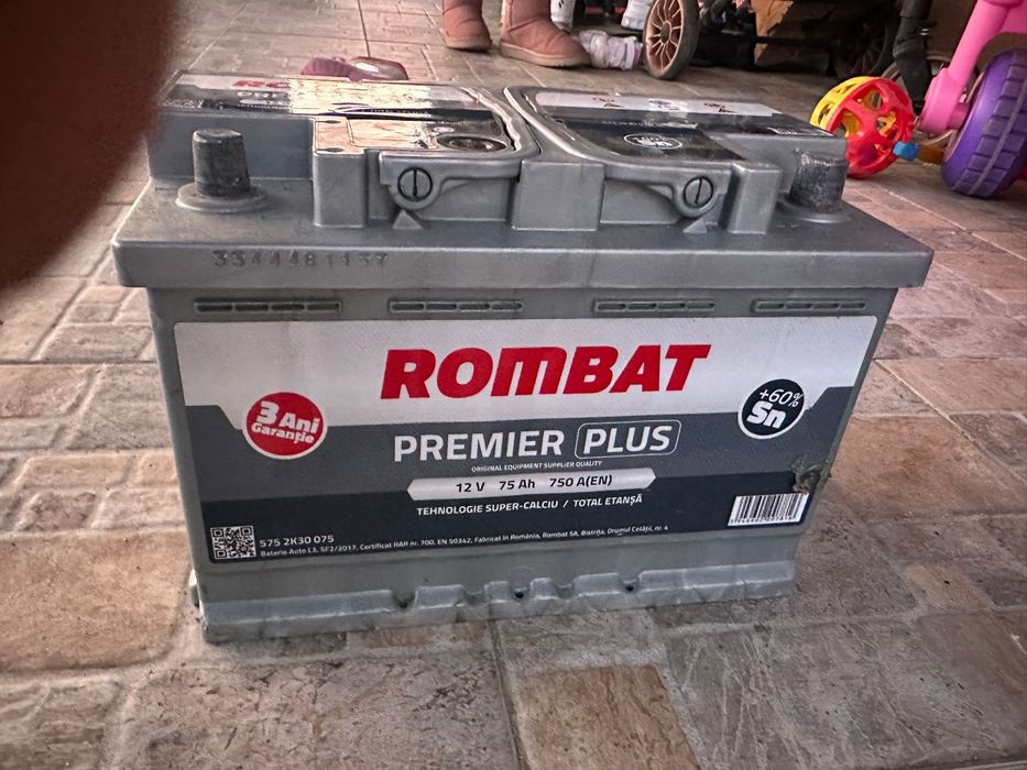 Baterie Rombat Premier Plus 75 Ah