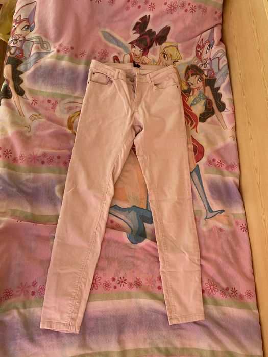 Светлорозови дънки Terranova