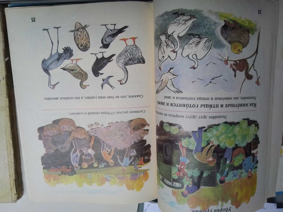 2 книги: Руски буквар, Русский язык в картинках. Руски буквари