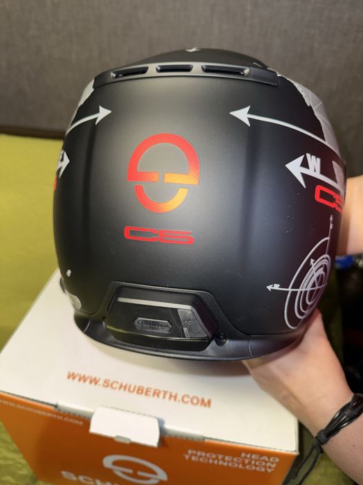 Модуларна каска SCHUBERTH C5 Globe Black ХХХL