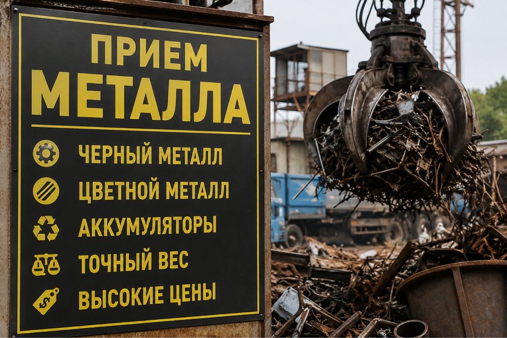 Прием металла|прием металлолома