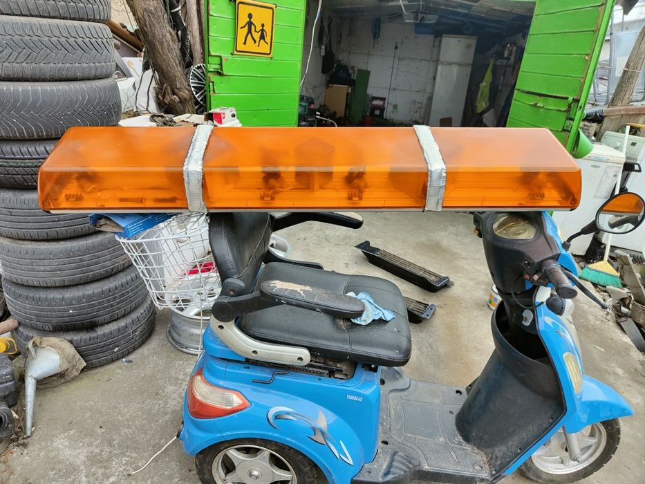 Rampă girofar tractări auto