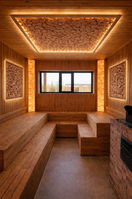 Ремонт обшивка бани сауны