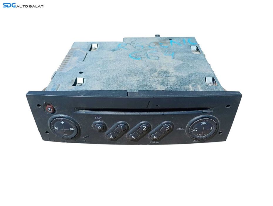 Unitate Radio CD Player Renault Scenic 2 2003 - 2009 Cod 8200505114T 8200505114 [LC1096]