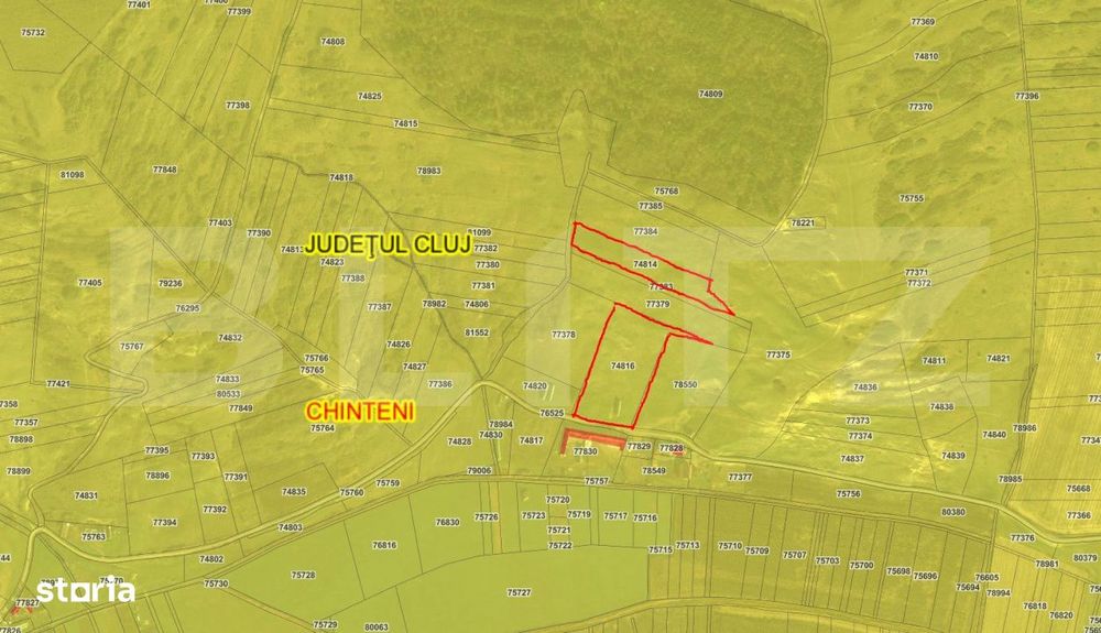 EXCLUSIVITATE - teren extravilan, 23 000 mp, Feiurdeni