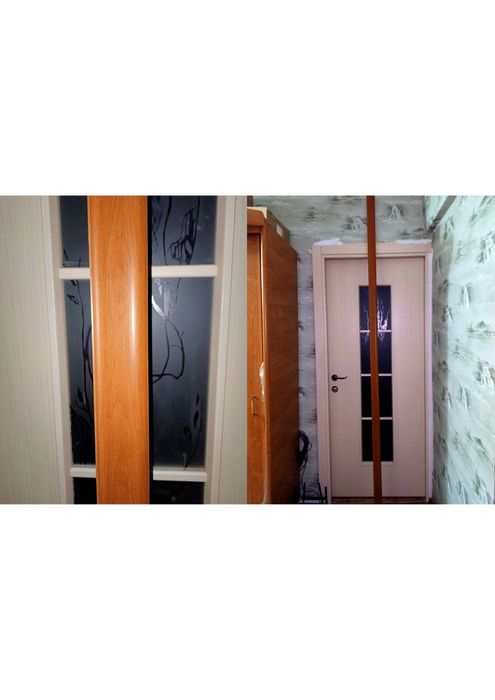 Плинтус коричневый новый