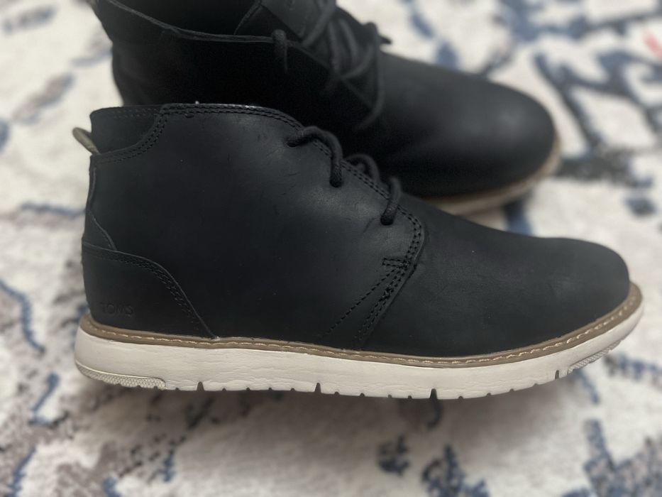 Ботинки TOMS натуральный нубук привозные оригинал