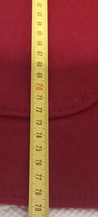 Sacou cashmir rosu spre burgund Vitoria Verani