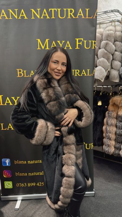 Haine din blana naturala, calitate premium