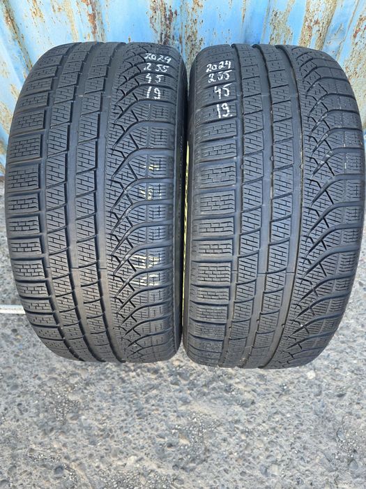 Anvelope Iarnă 255.45.19 Pirelli An 2024 Profil Ca Noi Peste 8mm Grosime