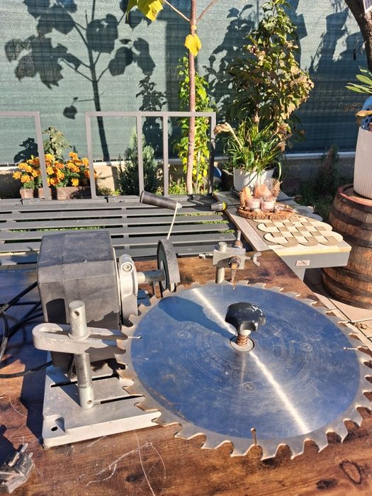 Masina/ Dispozitiv electric ascuțit pânze circular