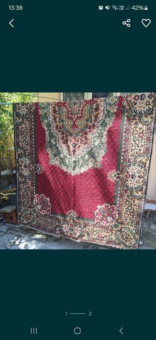 Ковер, палас в отличном состояние продам не дорого б/у 3 шт